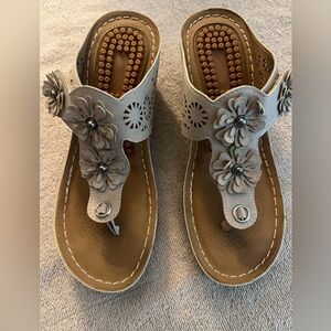 Light tan sandals